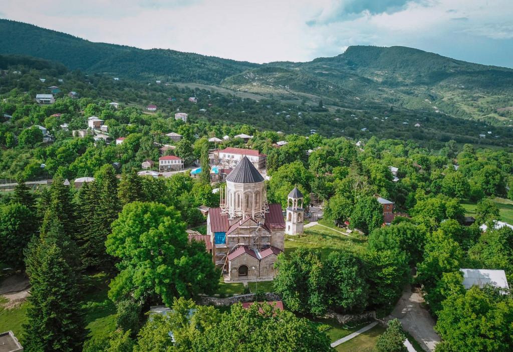 Nikortsminda Cathedral 